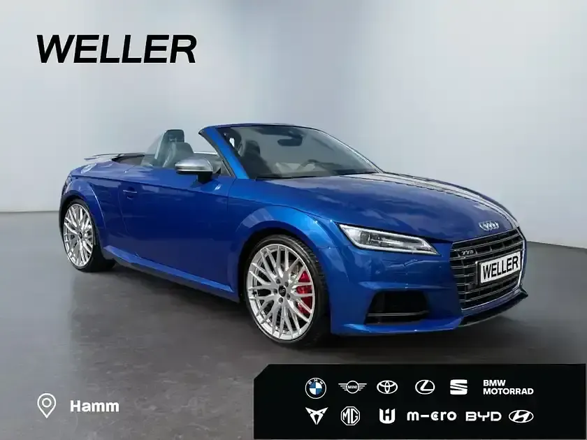 Gebraucht Audi TTS 310 PS (228 kW) 2016 Sepangblau perleffekt Cabrio