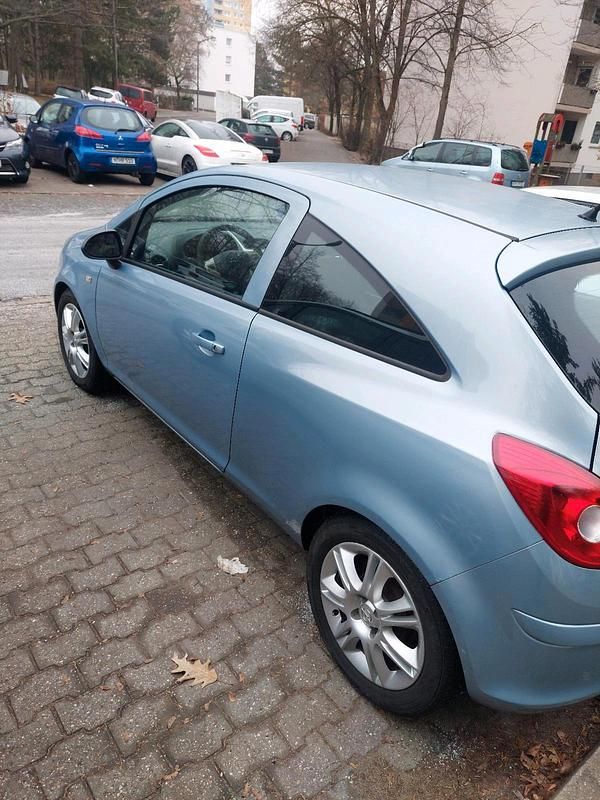 Gebraucht Opel Corsa 80 PS (58 kW) 2008 Blau Kleinwagen