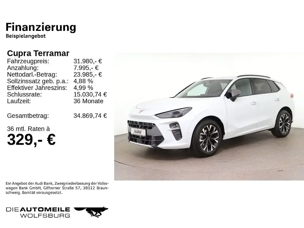 Gebraucht Cupra Terramar 150 PS (110 kW) 2025 Weiß SUV