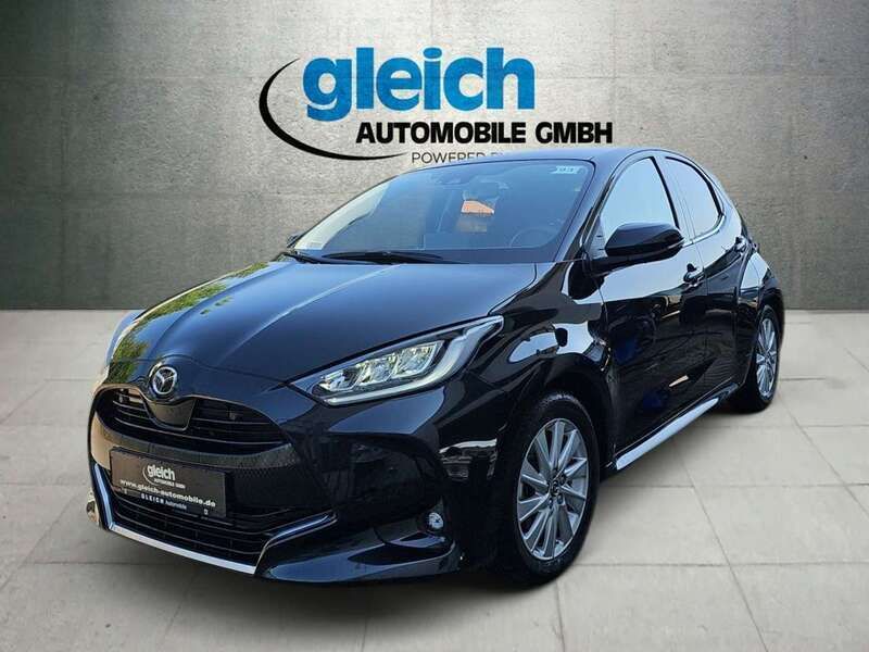 Schwarz metallic Gebraucht 2022 Mazda 2 Prime-Line Kleinwagen | 19.900 € (Fairer Preis) - Bild 1/4