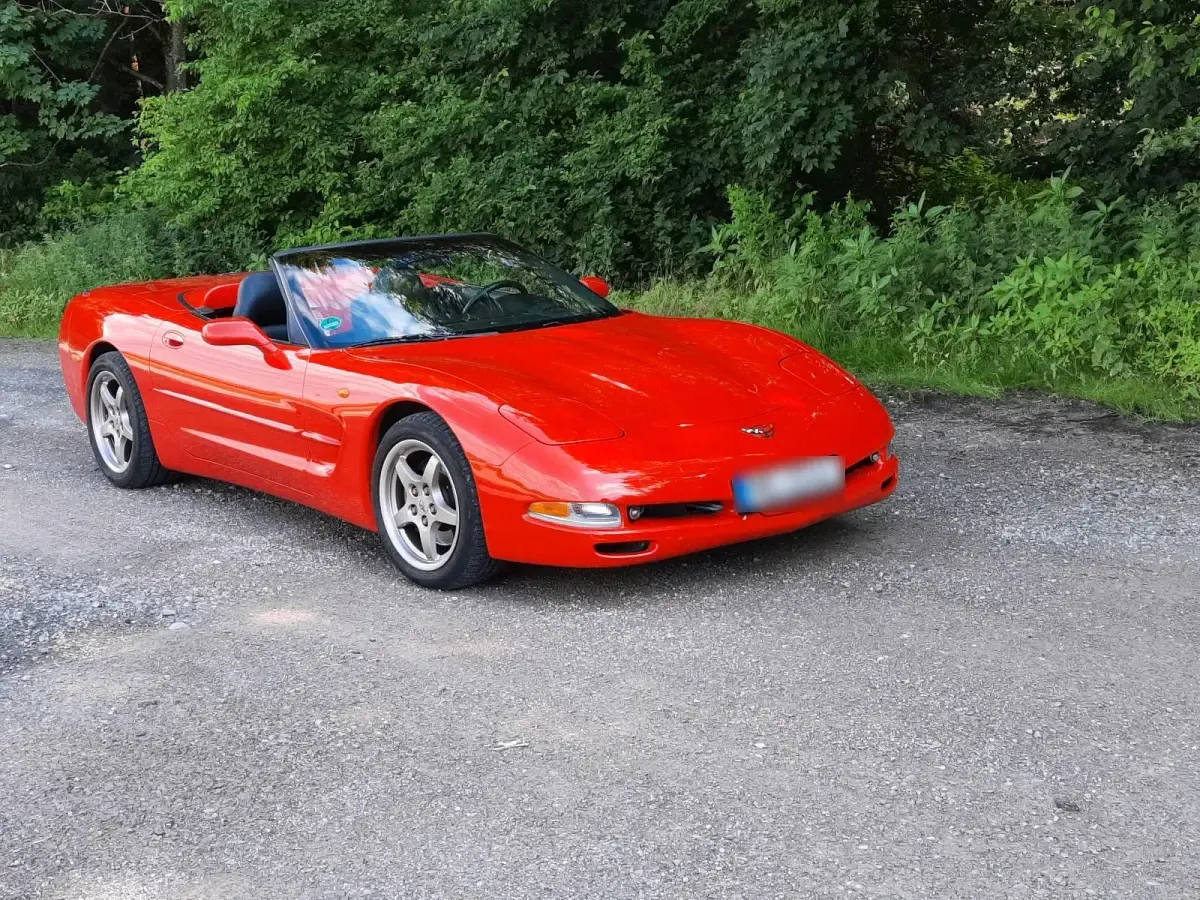 Gebraucht Corvette C5 344 PS (253 kW) 1998 Rot Cabrio