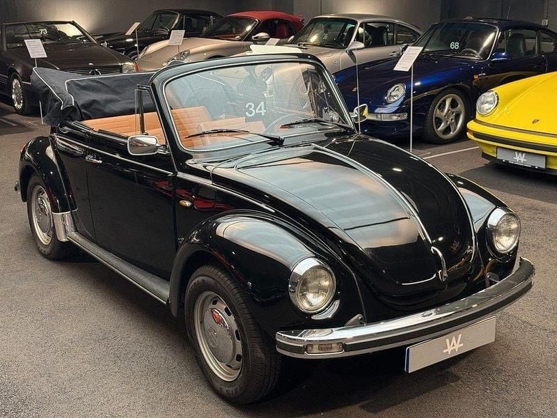Schwarz Gebraucht 1975 VW Käfer Cabrio | 32.900 € - Bild 1/4