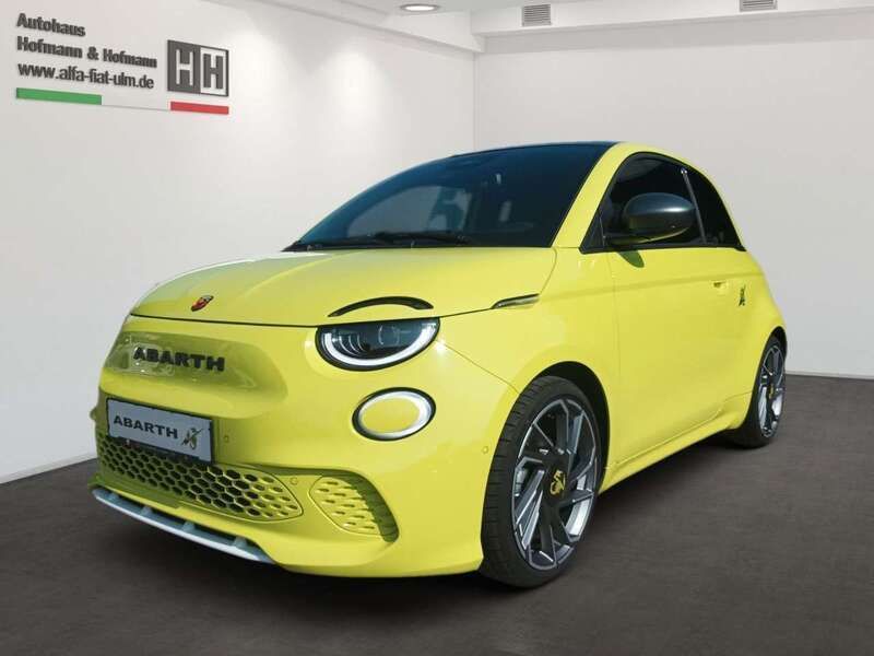 Grün Gebraucht 2023 Abarth 500e Scorpionissima Kleinwagen | 32.990 € (Fairer Preis) - Bild 1/4