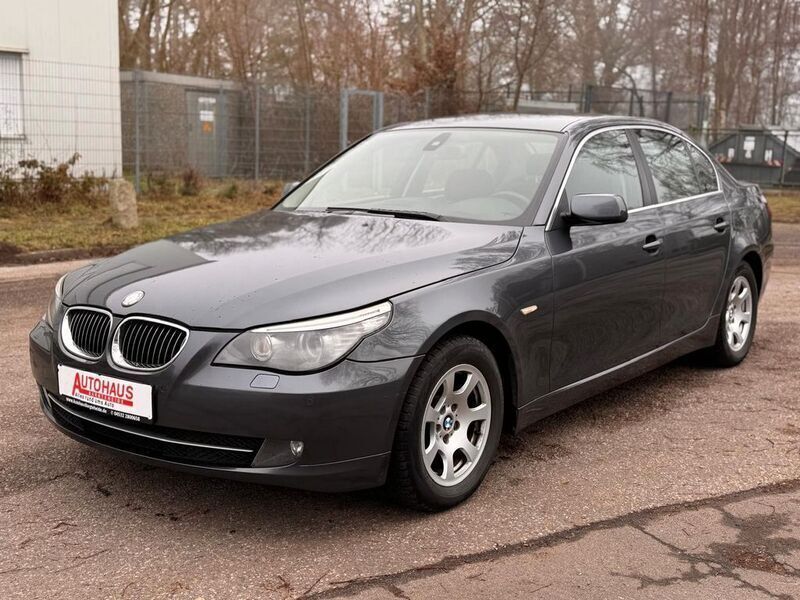 Grau Gebraucht 2008 BMW 523 Advantage Limousine | 3.999 € (Fairer Preis) - Bild 1/4