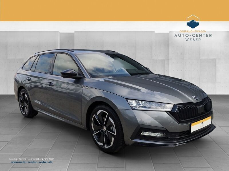 Grau Gebraucht 2024 Skoda Octavia SportLine Kombi | 33.280 € (Superpreis) - Bild 1/4