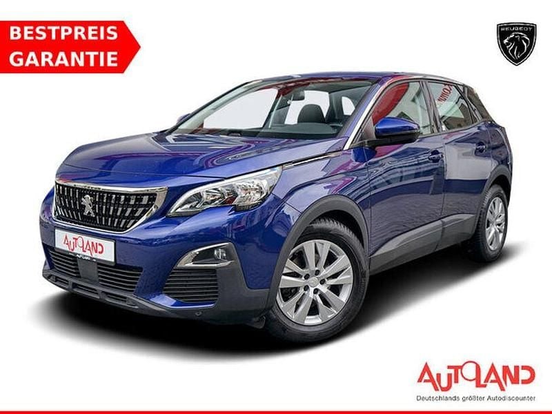 Magneticblau metallic (metallic) Gebraucht 2019 Peugeot 3008 Active SUV | 16.990 € (Fairer Preis) - Bild 1/4