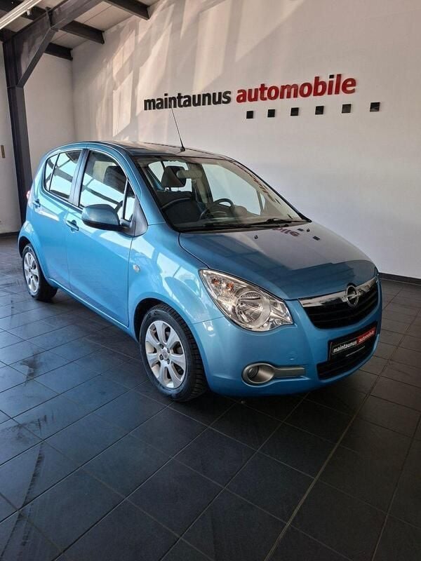 Blau Gebraucht 2011 Opel Agila Edition Kleinwagen | 7.800 € (Etwas zu teuer) - Bild 1/4
