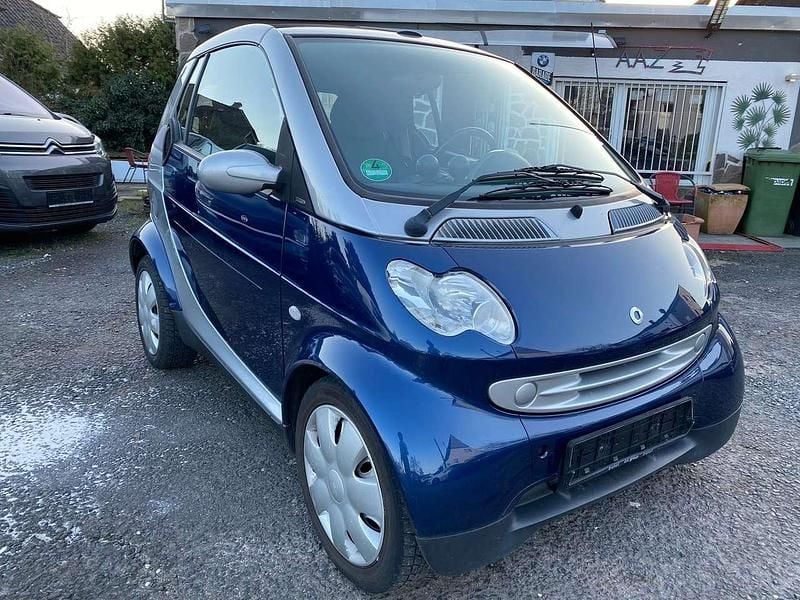 Gebraucht Smart ForTwo Cabrio 61 PS (44 kW) 2007 Blau sicherheitszelle silber Cabrio