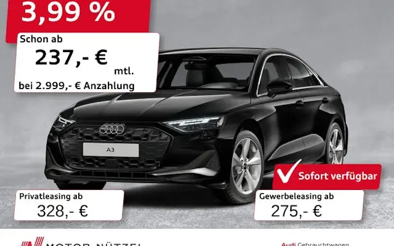 Gebraucht Audi A3 Advanced 150 PS (110 kW) 2025 Limousine