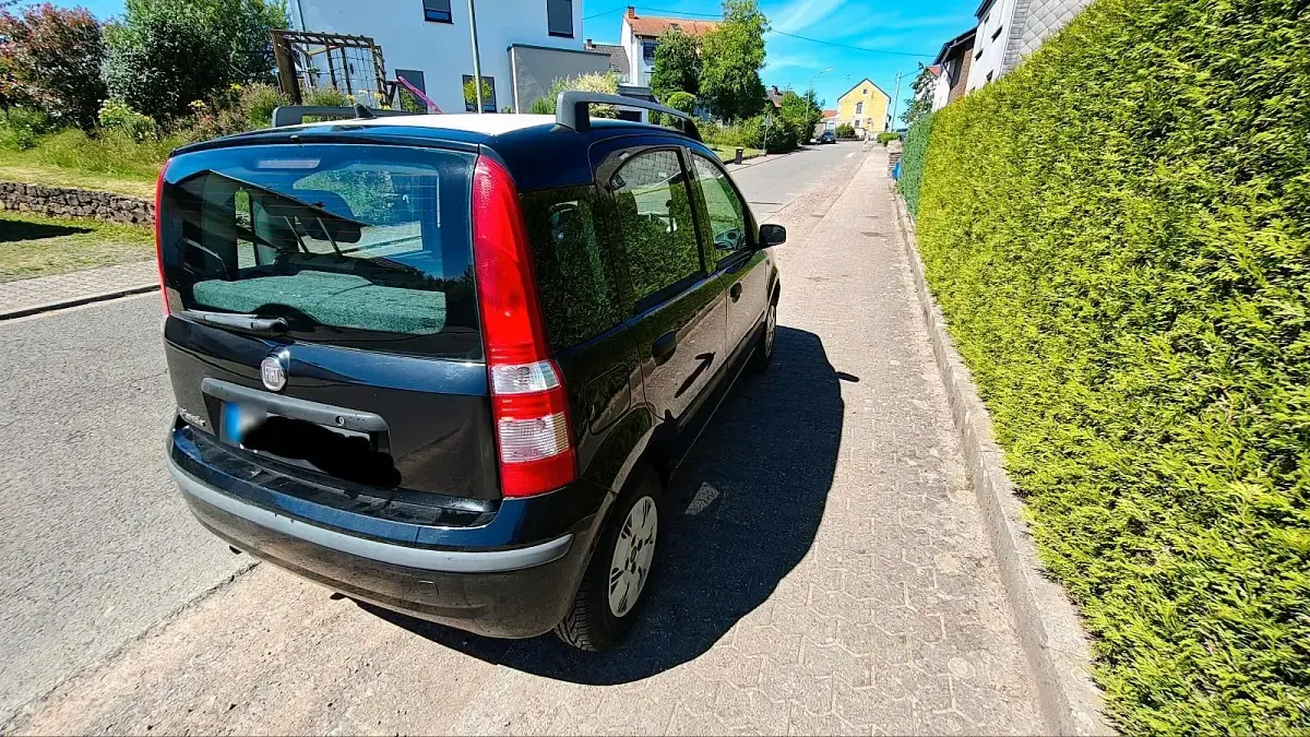 Gebraucht Fiat Panda 60 PS (44 kW) 2009 Schwarz Kleinwagen