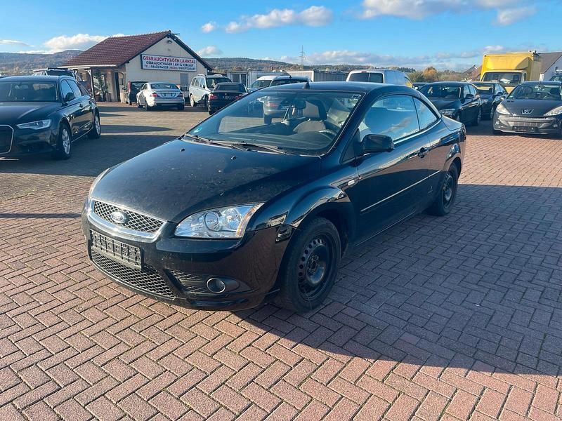 Schwarz Gebraucht 2008 Ford Focus Cabriolet Cabrio | 750 € (Superpreis) - Bild 1/4