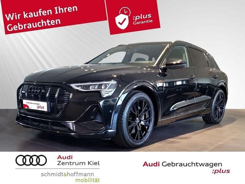 Gebraucht Audi e-tron S-Line 300 kW (408 PS) 2023 Mythosschwarz metallic SUV