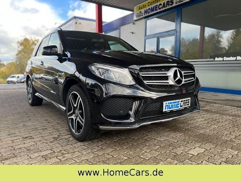 Obsidianschwarz Gebraucht 2017 Mercedes GLE350 AMG SUV | 23.999 € (Guter Preis) - Bild 1/4