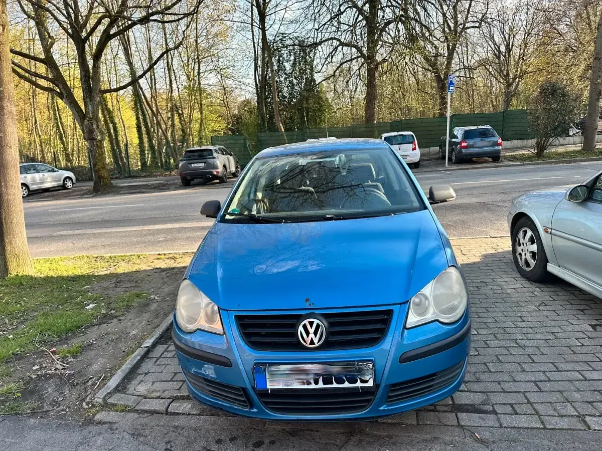 Usata VW Polo 70 CV (51 kW) 2007 Blu Utilitaria