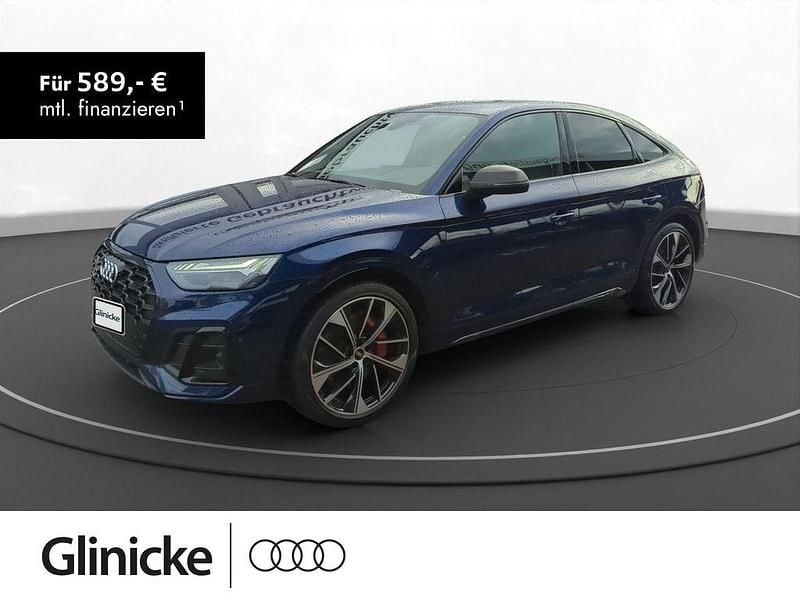 Blau Gebraucht 2021 Audi SQ5 Sportback Sport SUV | 44.980 € (Guter Preis) - Bild 1/3