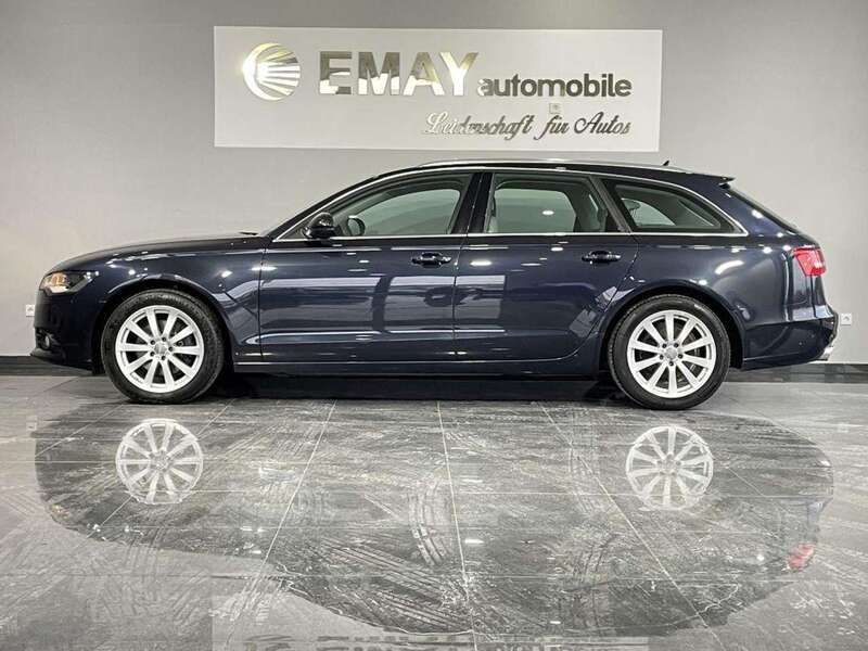 Blau (mondscheinblau metallic) Gebraucht 2012 Audi A6 Comfort Kombi | 16.498 € (Teuer) - Bild 1/3