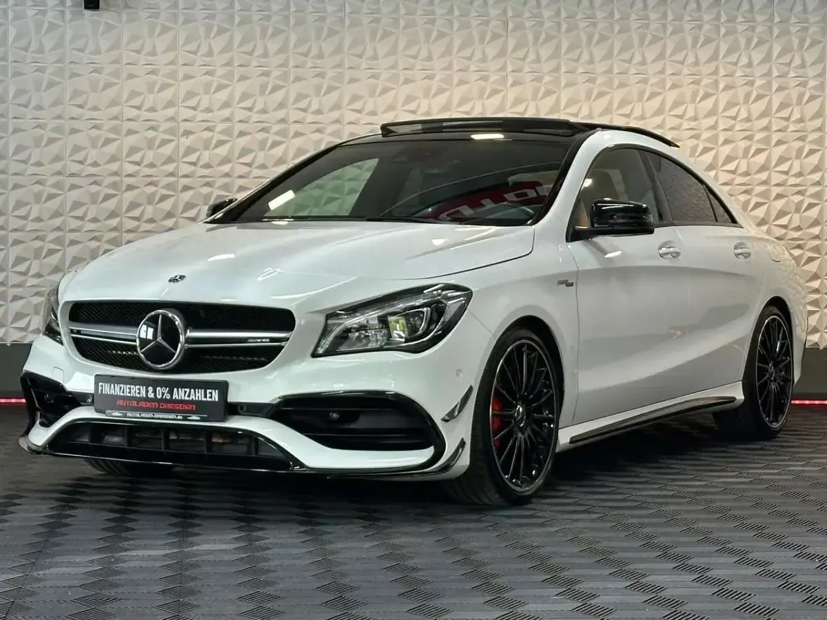 Gebraucht Mercedes CLA45 AMG AMG 381 PS (280 kW) 2019 Weiß Coupé