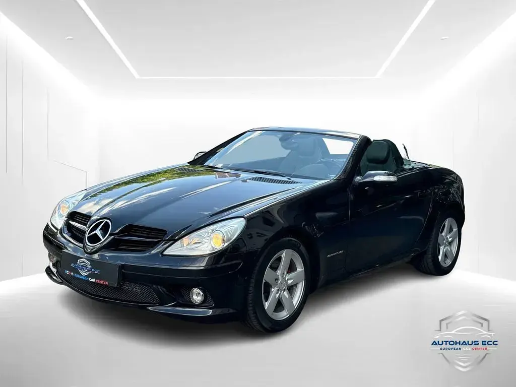 Gebraucht Mercedes SLK200 163 PS (119 kW) 2004 Schwarz Cabrio