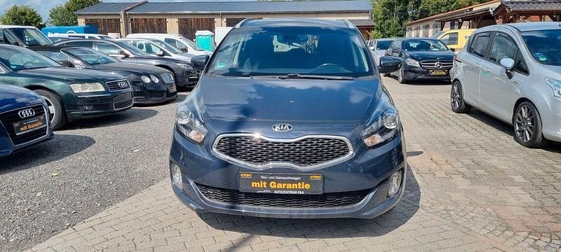 Gebraucht Kia Carens Vision 141 PS (103 kW) 2016 Blau Van / Kleinbus