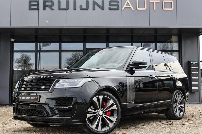 Schwarz Gebraucht 2020 Land Rover Range Rover SVAutobiography Dynamic Black SUV | 73.145 € (Etwas zu teuer) - Bild 1/4