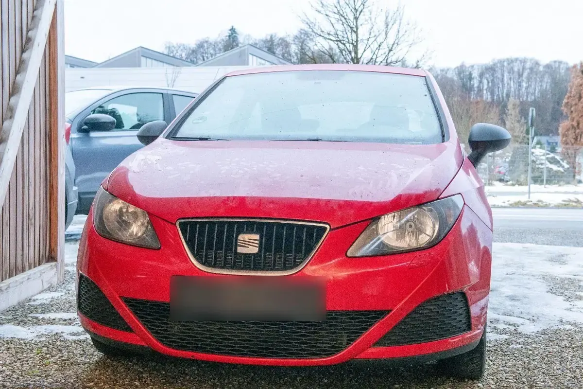 Gebraucht Seat Ibiza SC Reference 86 PS (63 kW) 2009 Rot Kleinwagen