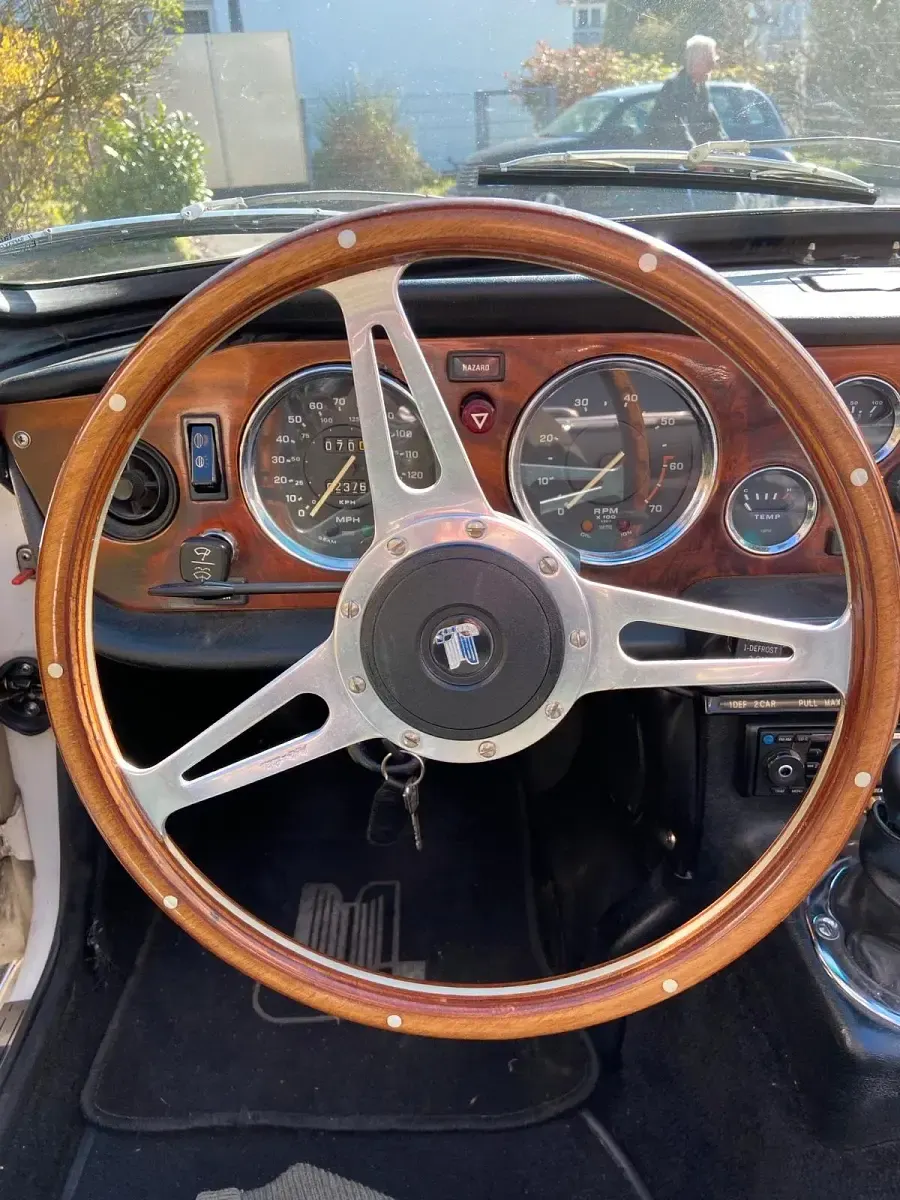 Gebraucht Triumph TR6 96 PS (70 kW) 1973 Weiß Cabrio