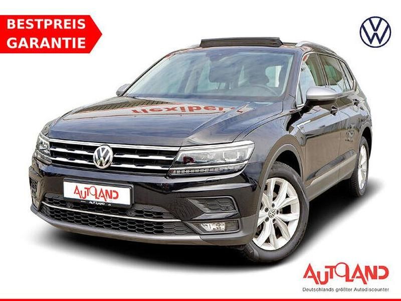 Schwarz Gebraucht 2021 VW Tiguan Allspace Highline SUV | 29.950 € (Fairer Preis) - Bild 1/4
