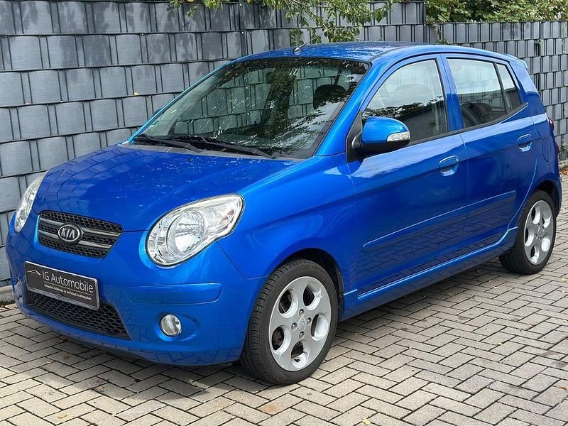 Blau Gebraucht 2008 Kia Picanto Kleinwagen | 3.250 € (Etwas zu teuer) - Bild 1/4