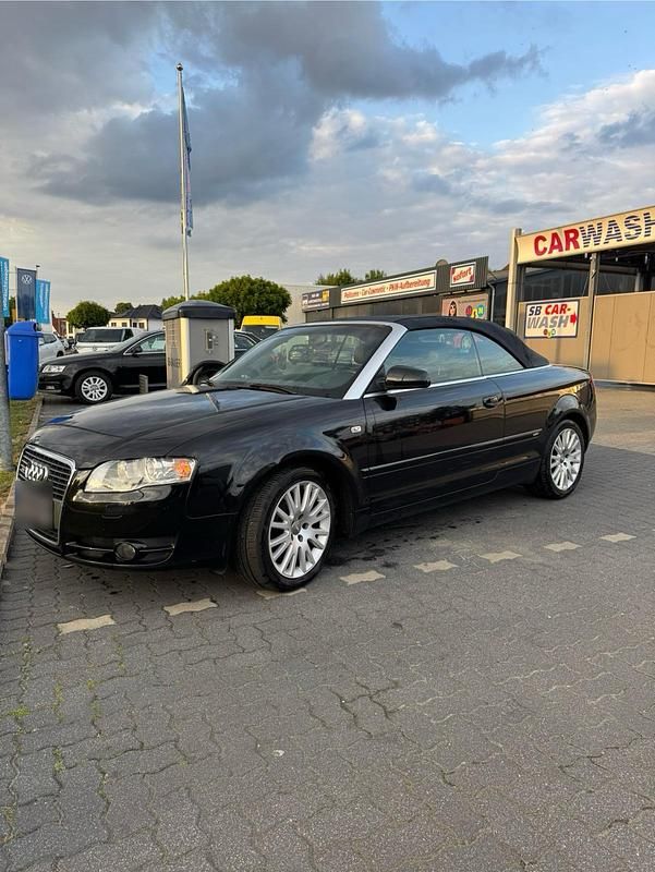 Gebraucht Audi A4 Cabriolet S-Line 140 PS (102 kW) 2007 Schwarz Cabrio
