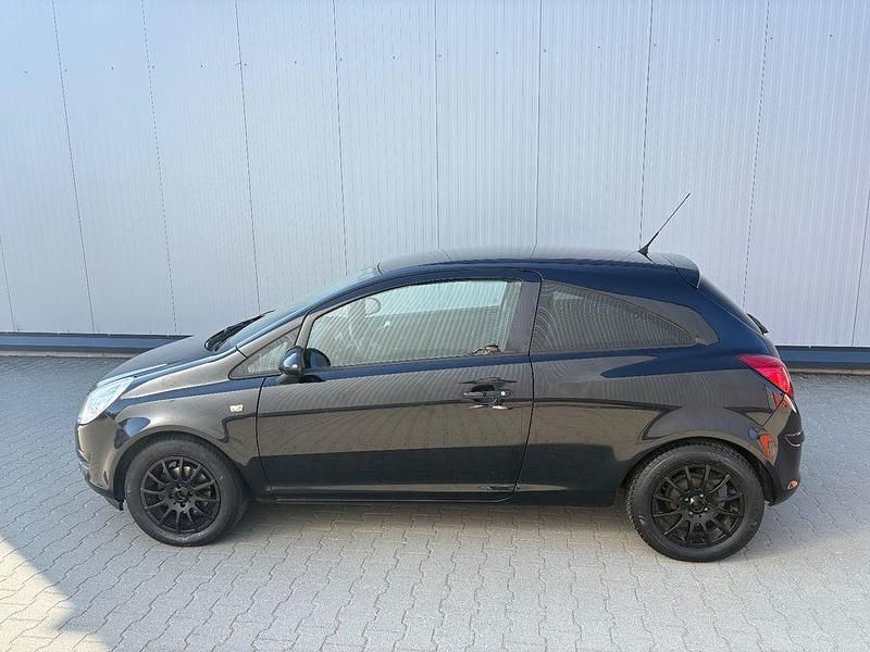 Gebraucht Opel Corsa Satellite 69 PS (50 kW) 2011 Schwarz Kleinwagen