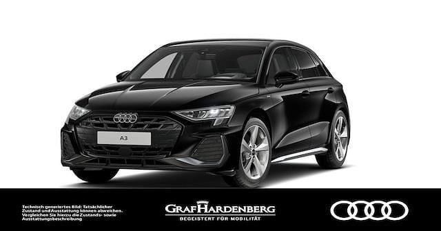 Gebraucht Audi A3 S-Line 150 PS (110 kW) 2025 Mythosschwarz metallic Limousine