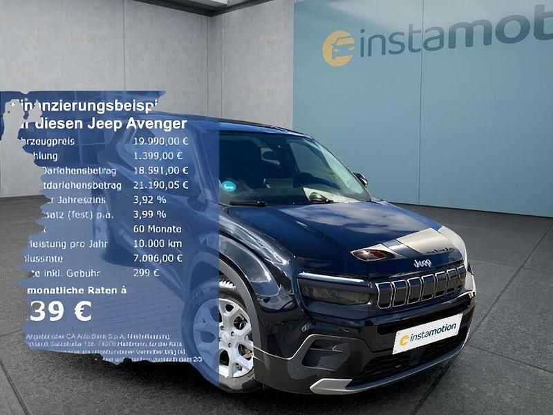Gebraucht Jeep Avenger 101 PS (74 kW) 2024 Schwarz SUV