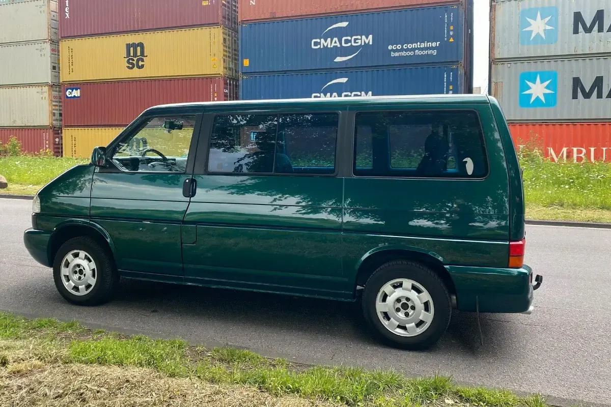Gebraucht VW Multivan 141 PS (103 kW) 1997 Grün Van / Kleinbus