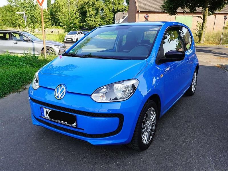 Blau Gebraucht 2014 VW up! Cup Kleinwagen | 3.500 € (Fairer Preis) - Bild 1/4