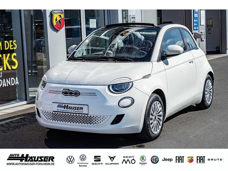 Weiss Gebraucht 2023 Fiat 500e Cabrio | 21.975 € (Guter Preis) - Bild 1/4