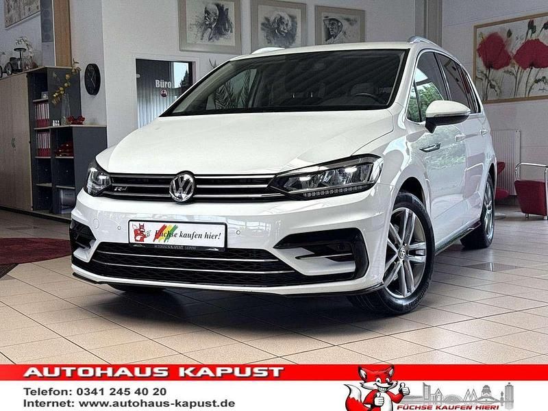 Gebraucht VW Touran R-line 150 PS (110 kW) 2018 Weiß Van / Kleinbus