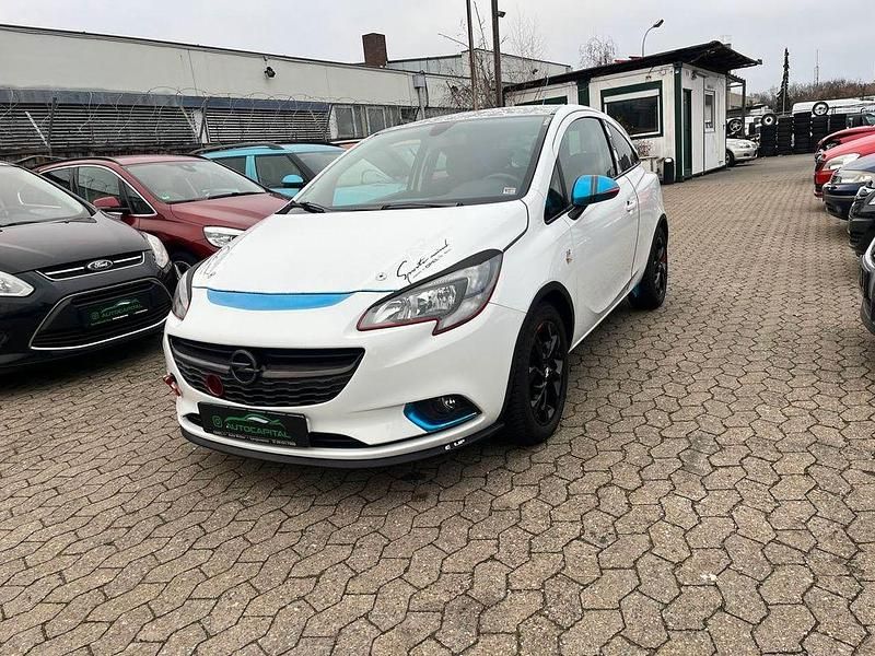 Weiß Gebraucht 2015 Opel Corsa Color Edition Kleinwagen | 5.800 € (Fairer Preis) - Bild 1/4
