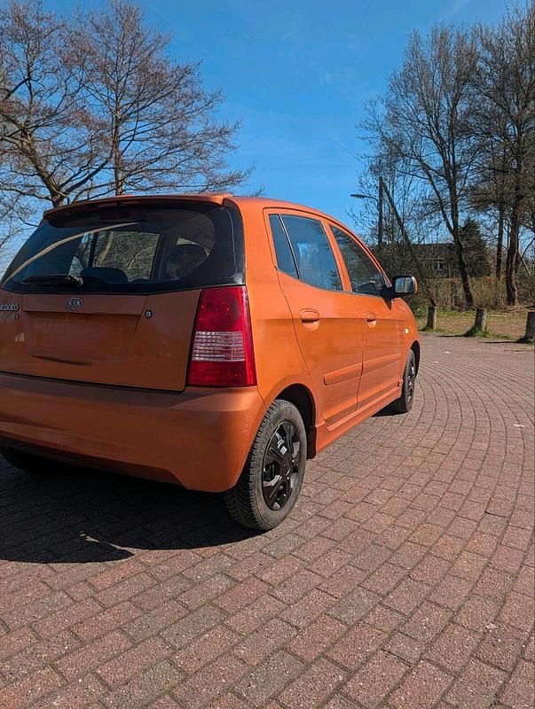 Gebraucht Kia Picanto EX 65 PS (47 kW) 2005 Orange Kleinwagen