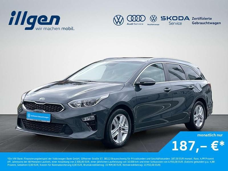 Grau / penta metal (metallic) Gebraucht 2019 Kia Ceed Kombi | 16.410 € (Fairer Preis) - Bild 1/4
