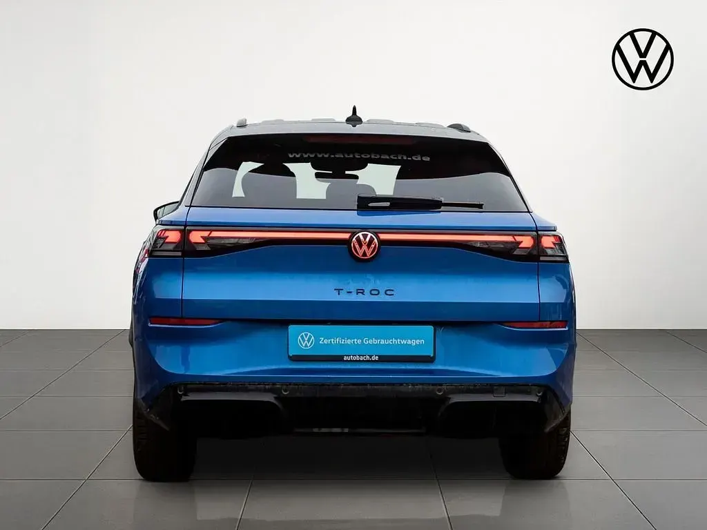 Gebraucht VW T-Roc R-line 150 PS (110 kW) 2025 Celestial blue metallic/schwar SUV