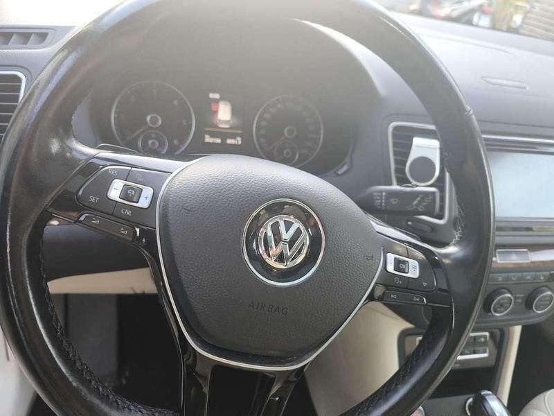 Gebraucht VW Sharan Highline 150 PS (110 kW) 2019 Blau Van / Kleinbus