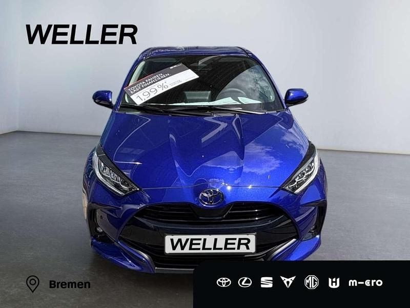 Blau Neu 2025 Toyota Yaris Hybrid Kleinwagen | 26.690 € (Fairer Preis) - Bild 1/3