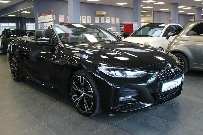 Saphirschwarz metallic Gebraucht 2022 BMW 420 M Sport Cabrio | 39.980 € (Guter Preis) - Bild 1/4