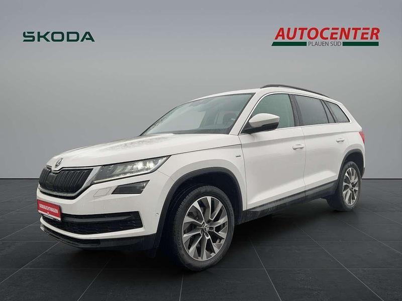 Candyweiss Gebraucht 2021 Skoda Kodiaq Clever SUV | 31.500 € (Superpreis) - Bild 1/4
