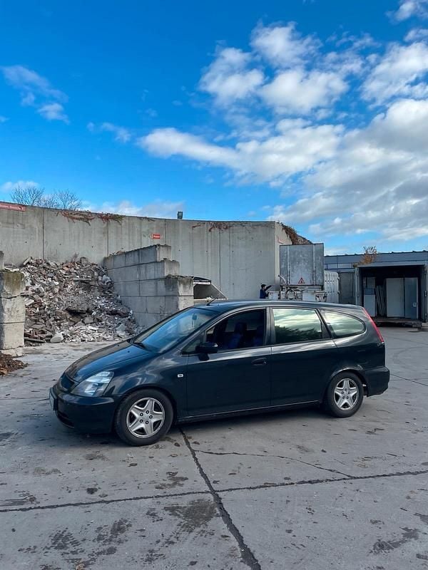 Blau Gebraucht 2001 Honda Stream Van / Kleinbus | 2.200 € - Bild 1/4