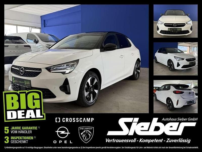 Jade weiss/arktis weiss Gebraucht 2022 Opel Corsa-e GS Line Kleinwagen | 16.990 € (Etwas zu teuer) - Bild 1/4