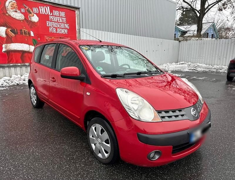 Gebraucht Nissan Note Acenta 88 PS (64 kW) 2006 Rot Kleinwagen