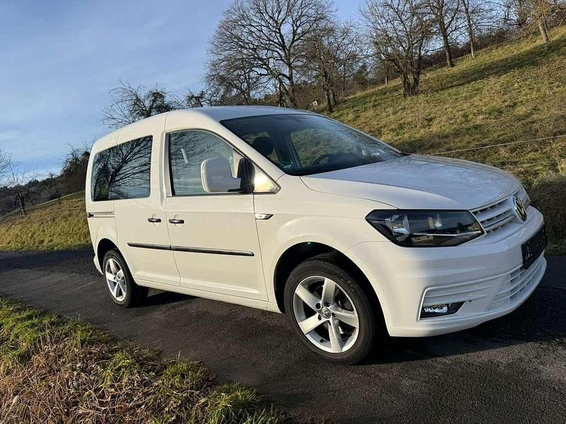 Gebraucht VW Caddy 75 PS (55 kW) 2019 Weiß Van / Kleinbus