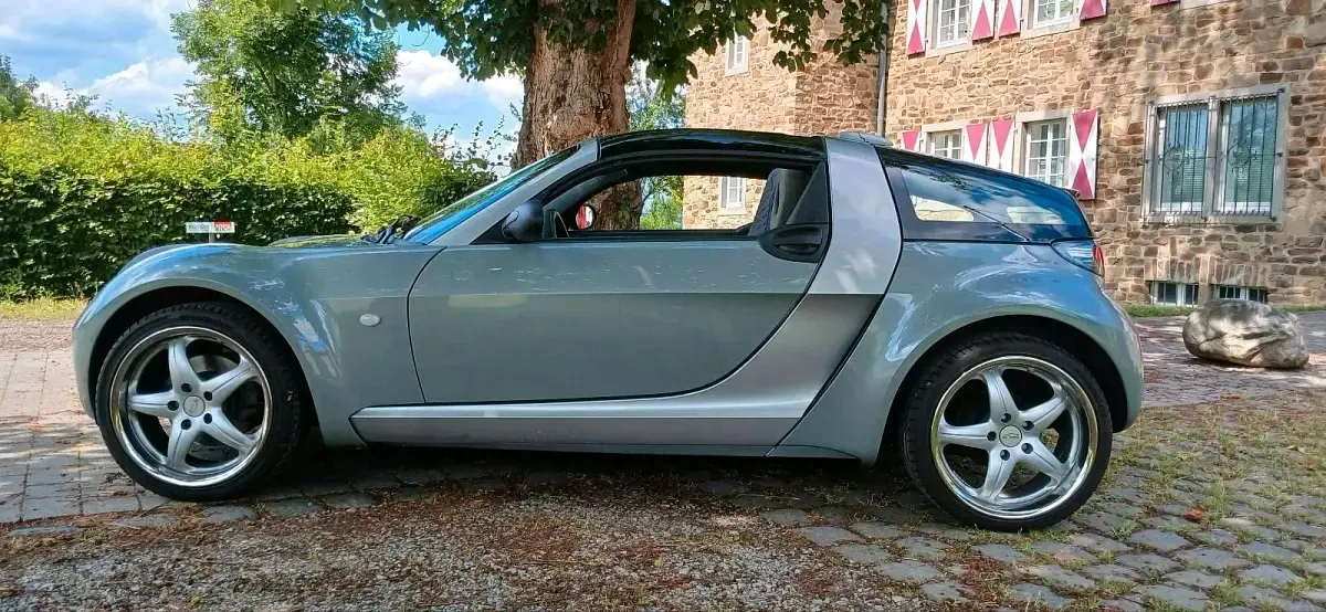 Gebraucht Smart Roadster 88 PS (64 kW) 2003 Silber Cabrio