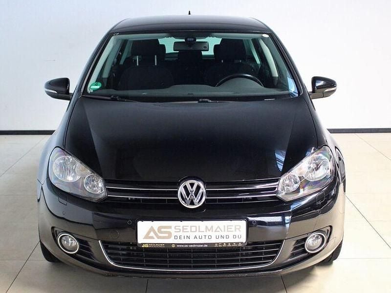 Titanschwarz Gebraucht 2010 VW Golf VI Highline Limousine | 4.500 € (Superpreis) - Bild 1/4